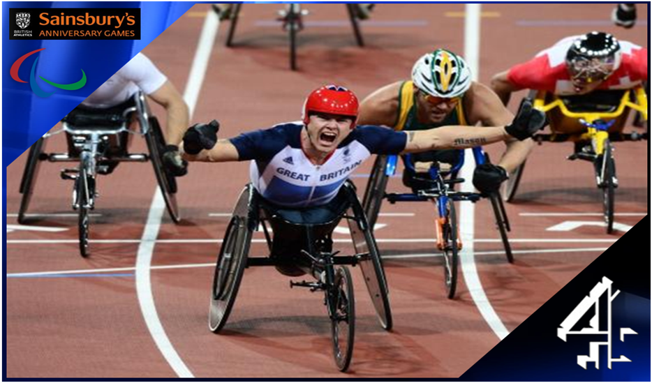 Channel 4 to screen three major para-athletics events in 2013