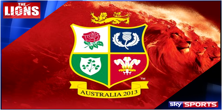 British & Irish Lions Tour of Australia 2013 exclusively live on Sky Sports