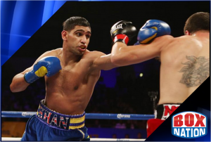 Amir Khan v Julio Diaz live on BoxNation