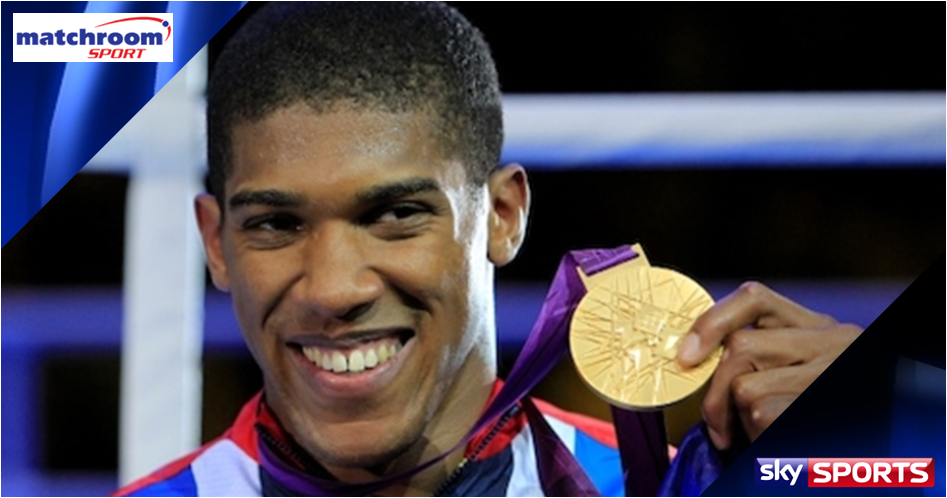 Anthony Joshua signs for Matchroom & Sky