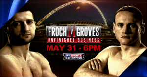 Froch v Groves II live on Sky Sports Box Office