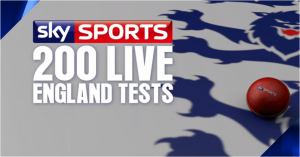Sky Sports marks 200 not out with England