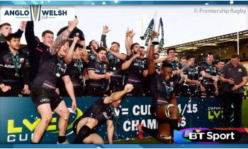 BT Sport takes over Anglo-Welsh Cup rights