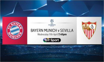 Bayern Munich v Sevilla: Free live stream via BT Sport website